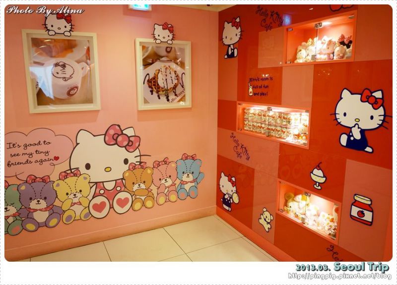 首爾弘大Hello Kitty Cafe