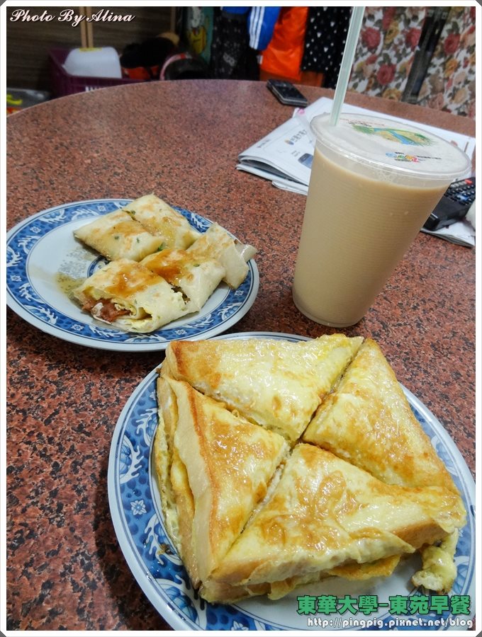 花蓮東苑早餐 東華大學前門區好吃的法式吐司