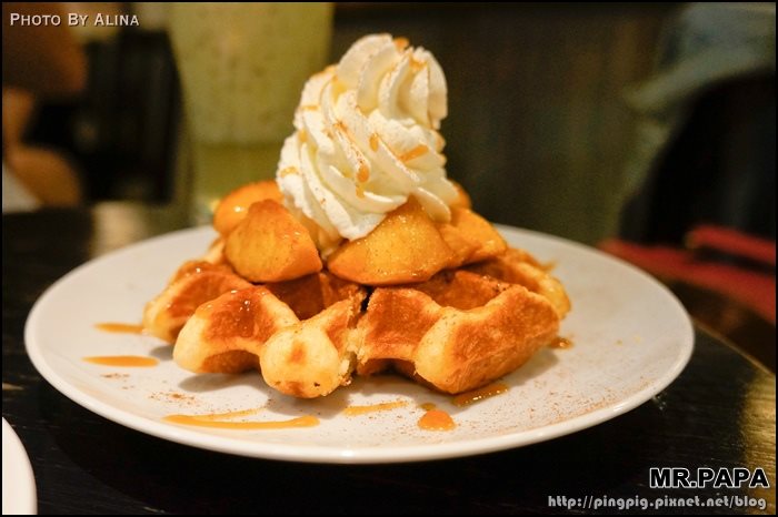 MR.PAPA Waffle Cafe 比利時鬆餅新口味:棉花糖鬆餅