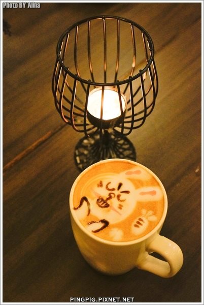 台北 Tutti Cafe 圖比咖啡廳,超萌咖啡拉花,可愛到捨不得喝