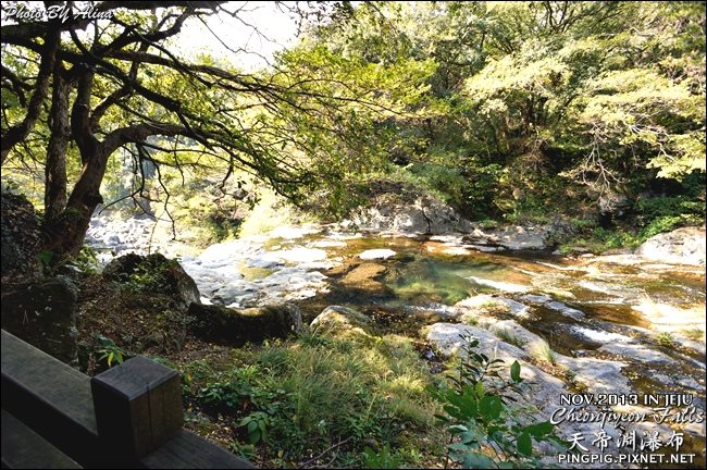 【濟州島景點】天帝淵瀑布 文觀光區自然景點 Cheonjiyeon Falls