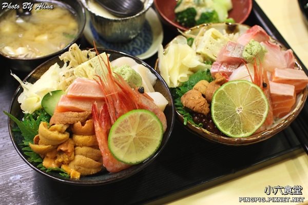 台北小六食堂 行天宮站旁好吃的海膽海鮮丼蓋飯