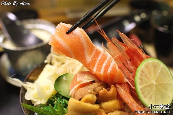 台北小六食堂 行天宮站旁好吃的海膽海鮮丼蓋飯