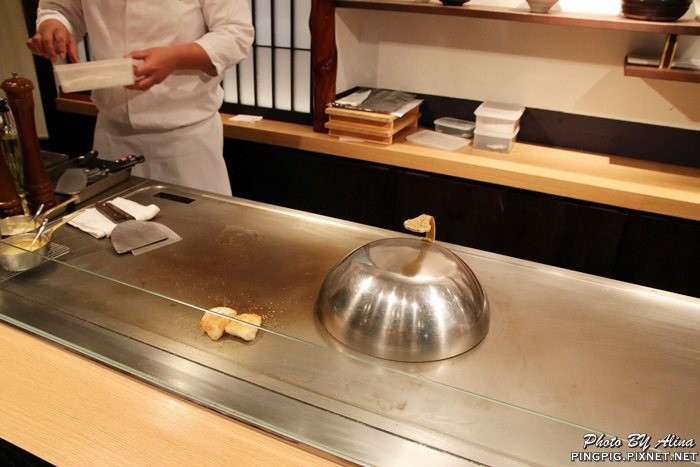 【台北食記】染乃井 日式鐵板懷石料理,每道都是華麗藝術品