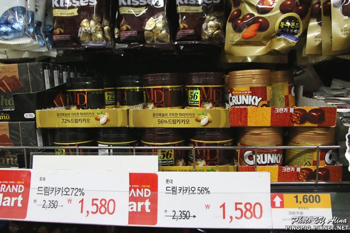 【首爾購物】新村 Grand Mart 超市買零食新選擇,想買什麼都有