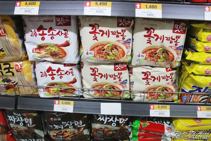 【首爾購物】新村 Grand Mart 超市買零食新選擇,想買什麼都有