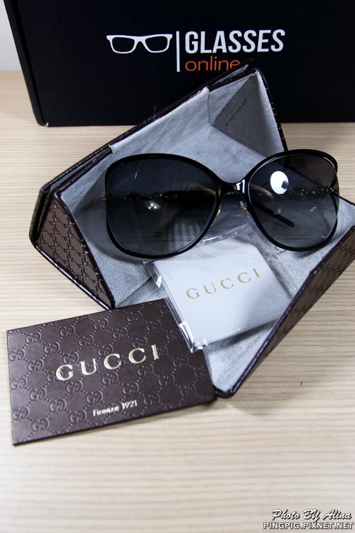 【網路購物】GLASSES ONLINE Gucci 太陽眼鏡輕鬆買