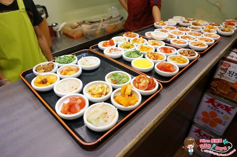 【台北食記】朝鮮味韓國料理｜50道免費小菜吃到飽 ,比烤肉還誘人