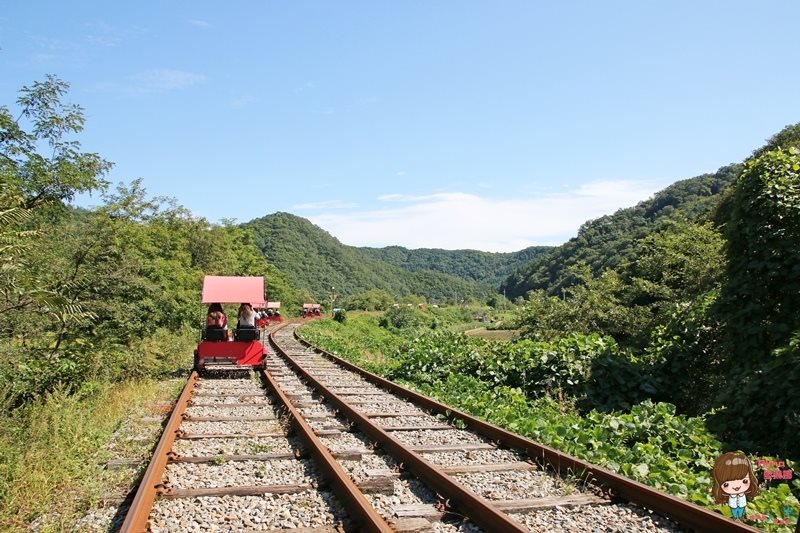 韓國江村鐵道自行車RailBike