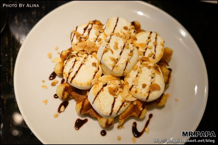 MR.PAPA Waffle Cafe 比利時鬆餅新口味:棉花糖鬆餅