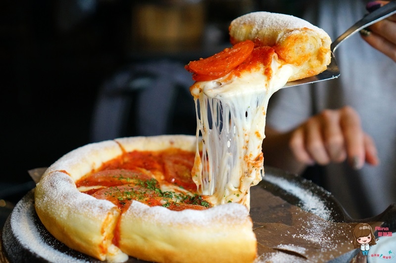 【首爾美食】男子國家Pizza 超美味牽絲芝加哥起司披薩