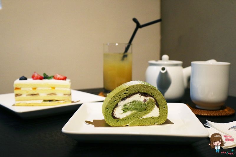 【台北美食】折田菓舖 日式甜點 日本丸久小山園抹茶蛋糕捲 天使海綿蛋糕
