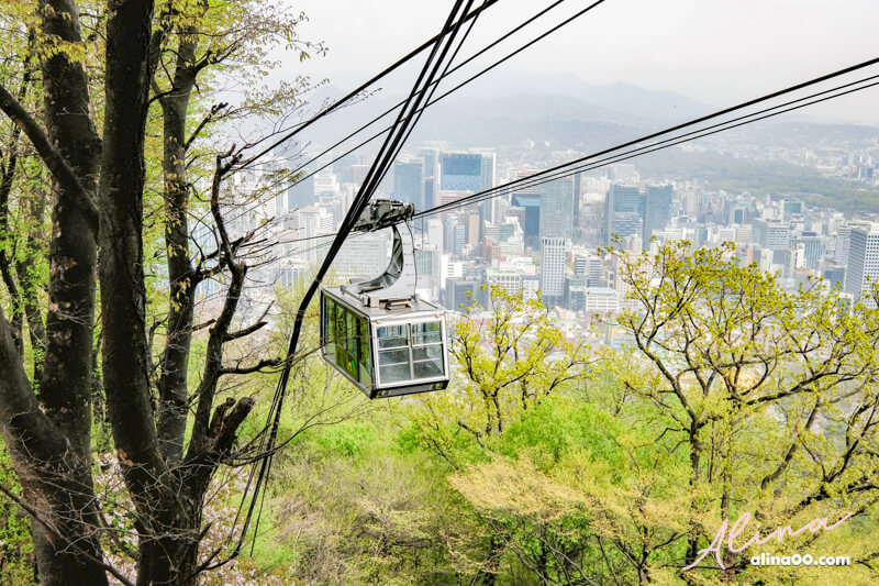 首爾明洞南山纜車