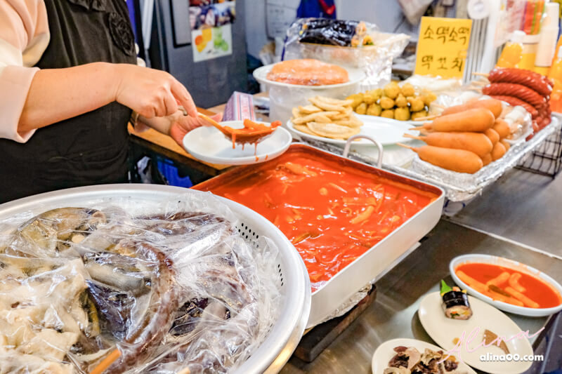 濟州島西歸浦每日偶來市場美食小吃