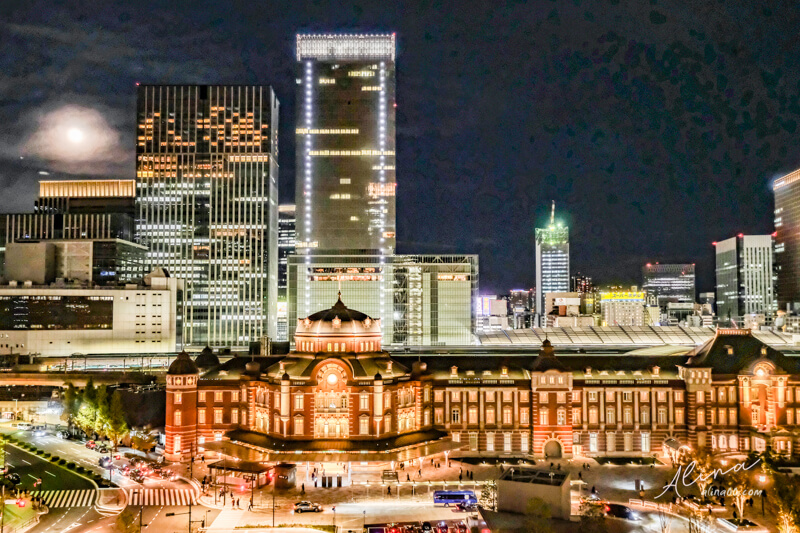 東京車站夜景