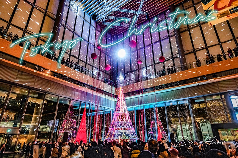 【東京景點】東京聖誕節 點燈景點,華麗浪漫光雕秀