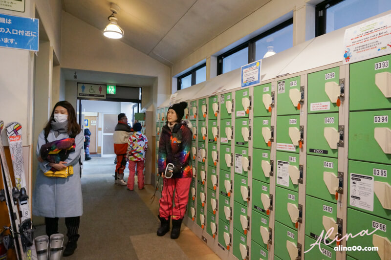 日本滑雪寄物櫃