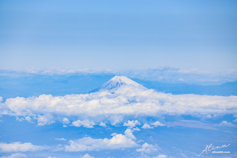 羽田機場富士山