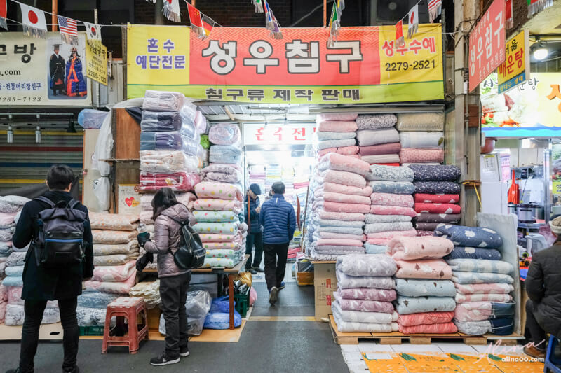 廣藏市場棉被店 성우침구 성우수예