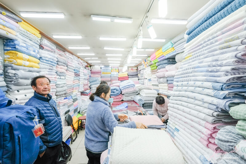 廣藏市場買棉被