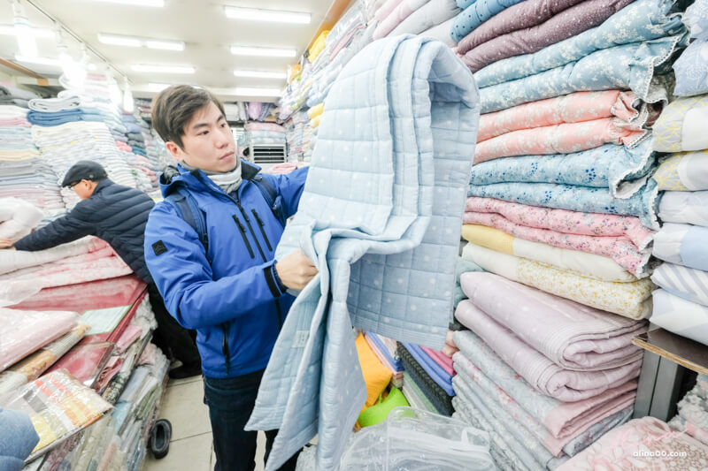 【首爾購物】廣藏市場棉被-推薦買棉被店、價格及材質比較