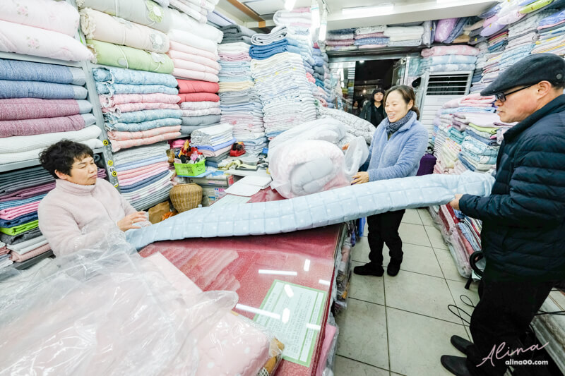 廣藏市場棉被真空包裝