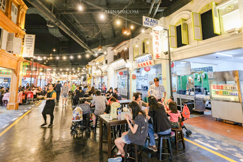 聖淘沙名勝世界 馬來西亞美食街