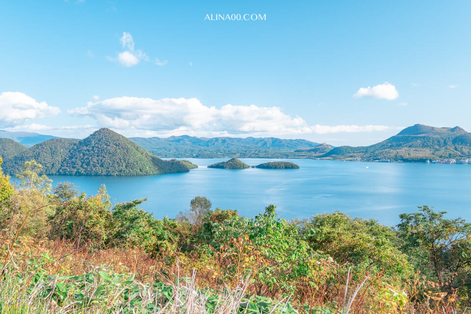 北海道景點 洞爺湖 Sairo展望台 終年不結冰的火山溫泉湖 Alina 愛琳娜嗑美食瘋旅遊