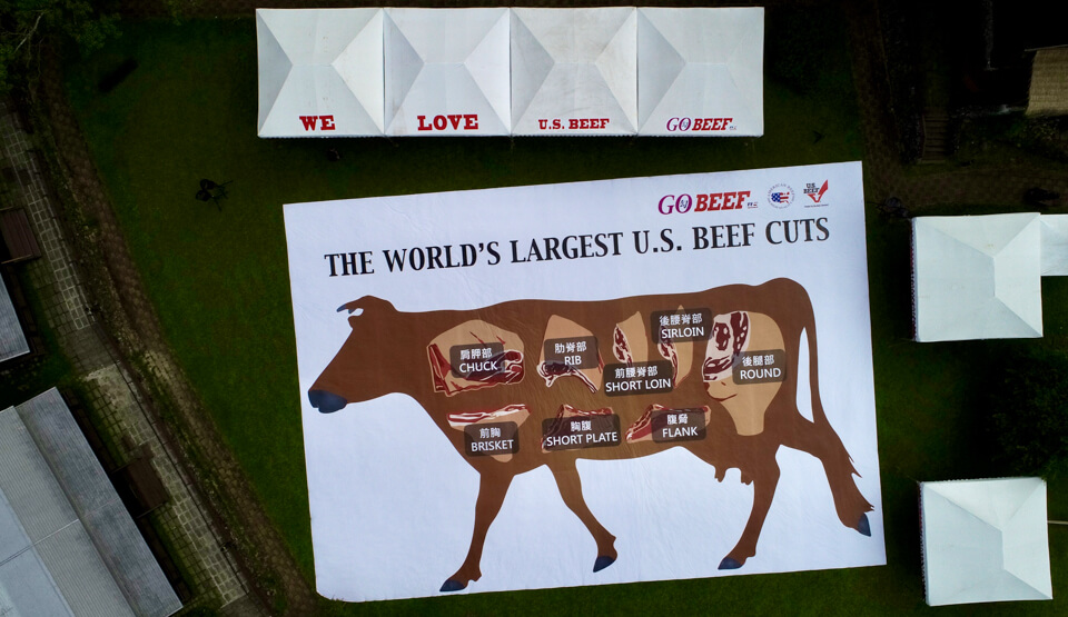 美國牛肉 分切圖