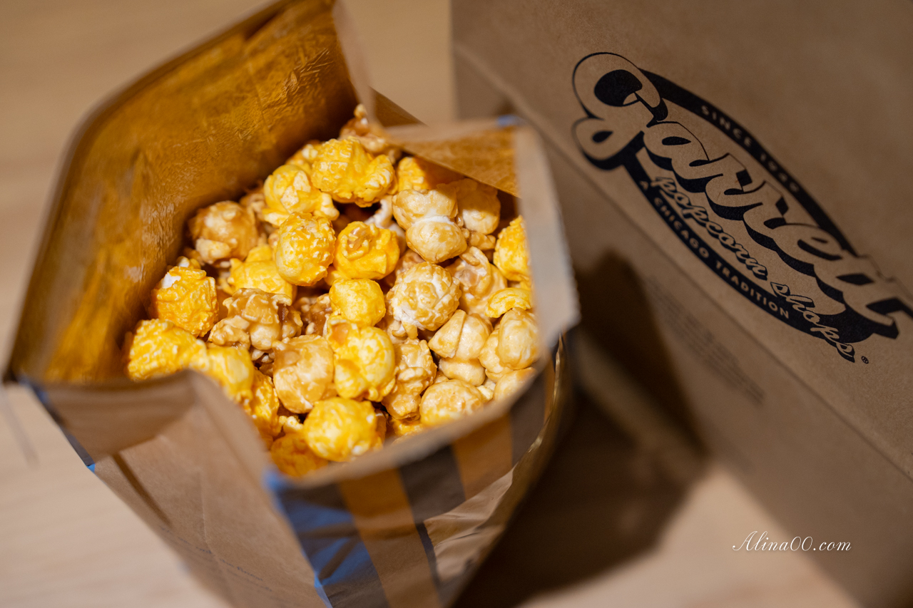 【首爾美食】Garrett Popcorn 爆米花首爾 樂天蠶室店/芝加哥起司焦糖口味最好吃