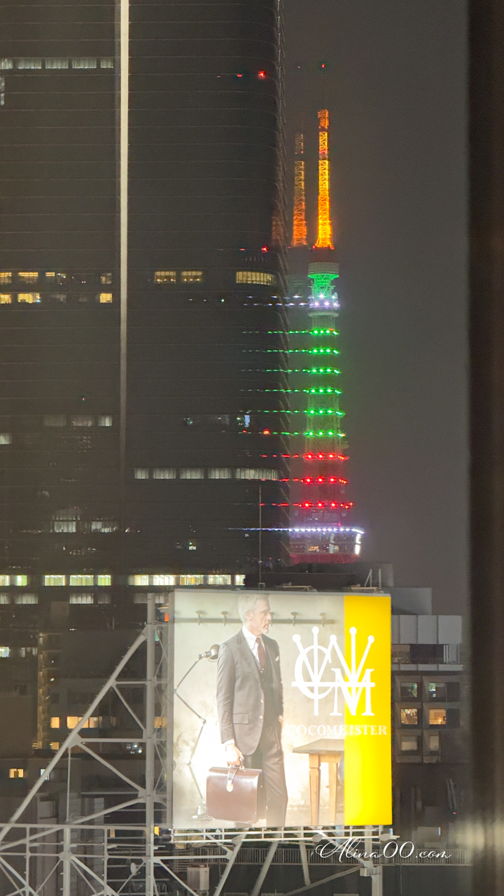 六本木東京鐵塔夜景