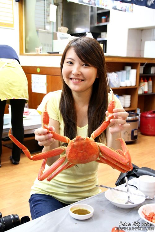 【首爾美食】鷺梁津水產市場 龍宮飯店料理食堂,長腳蟹膏炒飯好吃