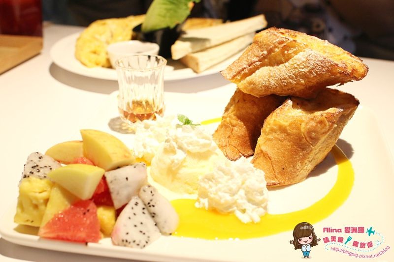 【台北食記】Cafe La Mode 歐姆蛋捲配上布丁吐司的悠閒下午茶